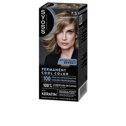 Syoss Permanent Cool Color Colore Per Capelli Effetto Keratina