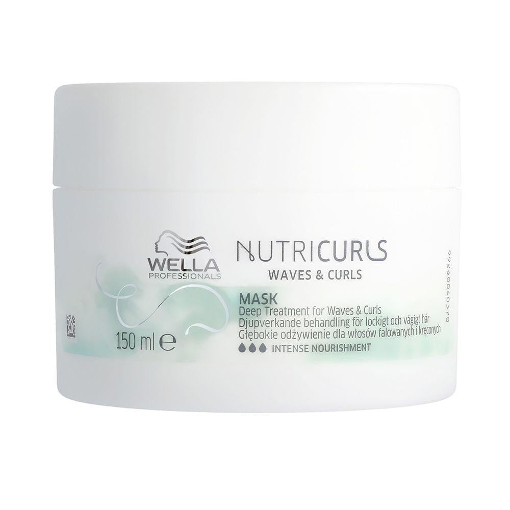 Wella Professionals Nutricurls Masque Capillaire Pour Boucles Et Vagues Anti Frizz Hydratation Intense