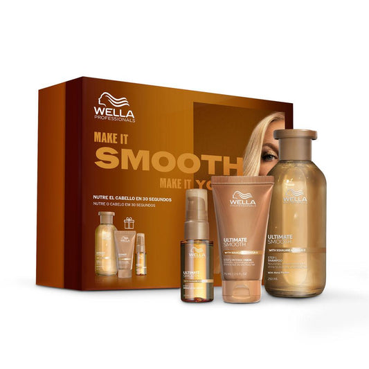 Wella Professionals Ultimate Smooth Set Trattamento Capelli Detox E Nutrizione Avanzata