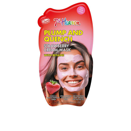 7Th Heaven Plump And Quench Maschera Viso Alla Crema Di Fragola