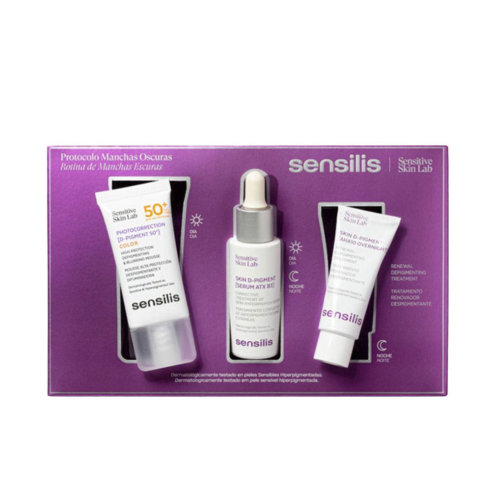 Sensilis Skin D-Pigment Set Cosmetico Viso Pelle Luminosa