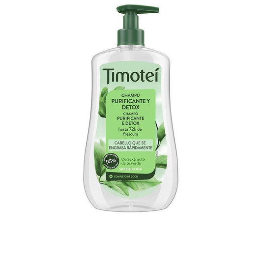 Timotei Timotei Purificante Champú Para Cabello Graso Detox Natural Y Frescura