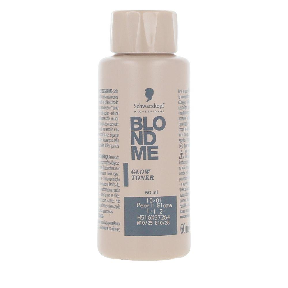 Schwarzkopf Blondme Toner Cheveux Pearl Polish 10 Platinum Blonde 10 Minutes De Radiance