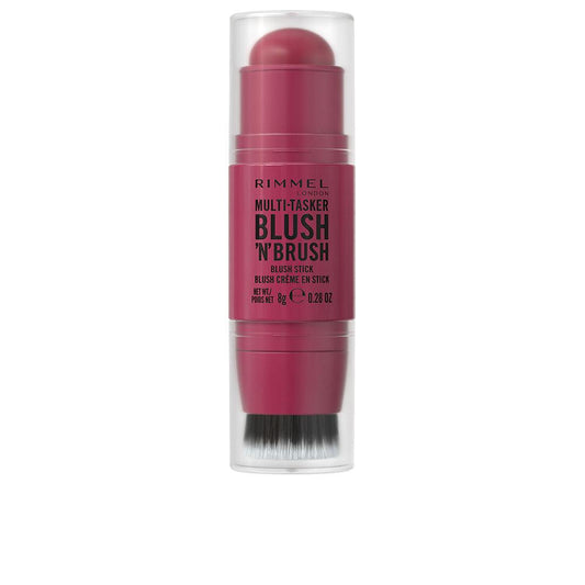 Rimmel London The Multi-Tasker Barra De Rubor Y Brocha Aspecto Radiante
