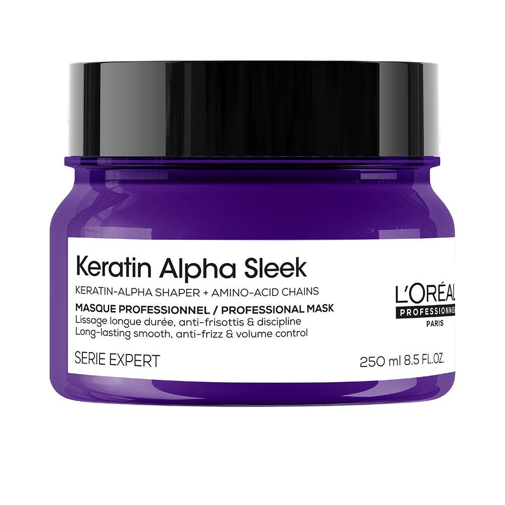 L'Oréal Professionnel Paris Keratin Alpha Sleek Mascarilla Capilar Brillo Sedoso Sin Frizz