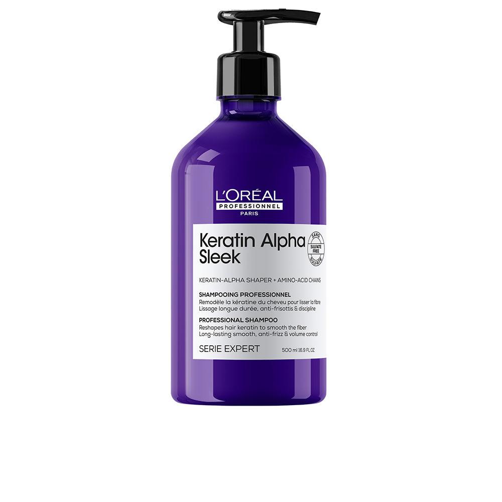 L'Oréal Professionnel Paris Keratin Alpha Sleek Shampoo Cheveux Lisses Et Brillants