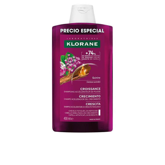 Klorane Keratin Caps Hair and Scalp Strengthening Shampoo Supports Natural Growth