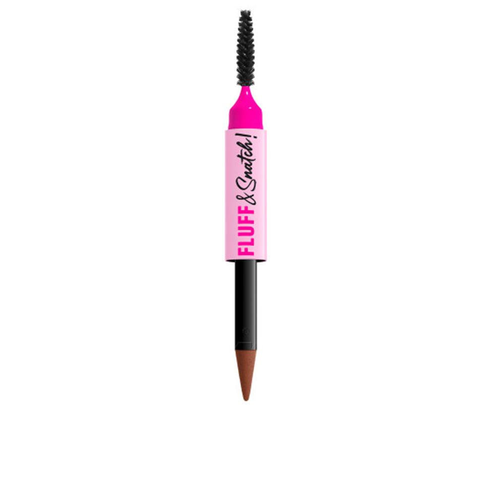 Nyx Professional Make Up Fluff & Snatch! Lápiz De Polvo Para Cejas Cejas Perfectas