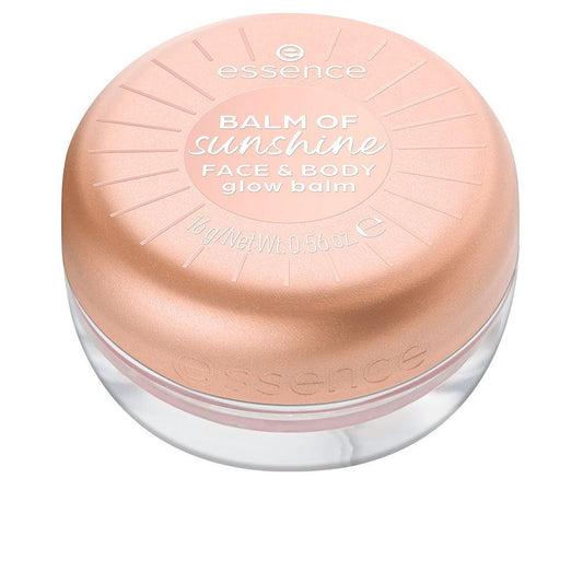 Essence Balm Of Sunshine Bálsamo Iluminador Para Rostro Y Cuerpo Resplandor Rosa Dorado