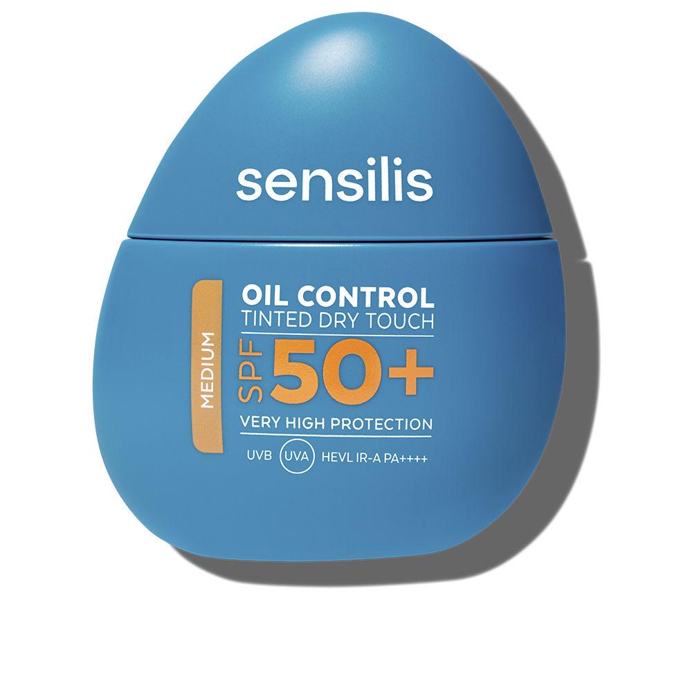Sensilis Oil Control Crème Solaire Teintée SPF50+ Protection Légère Et Matte