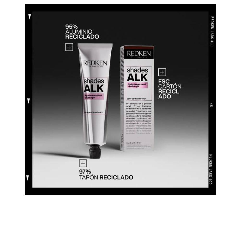Redken Shades Alk Crema Colorante Para Cabello Cobertura De Canas Perfecta