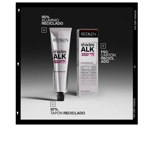Redken Shades Alk Crema Colorante Para Cabello Cobertura De Canas Perfecta