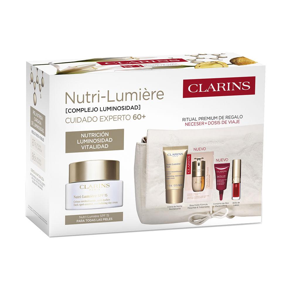 Clarins Crema De Día Todo Tipo De Pieles Nutri Lumière Estuche 5 Piezas