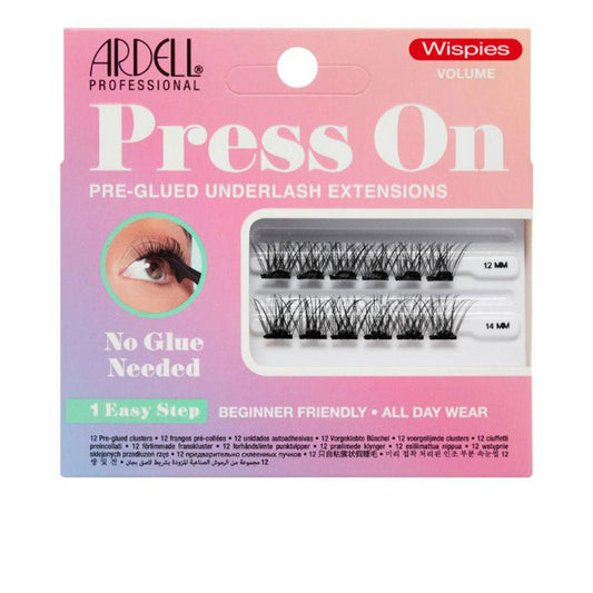 Ardell Pestaas Press On Estensioni Ciglia Sotto Occhio Preglued Wispies Volume Facile Applicazione