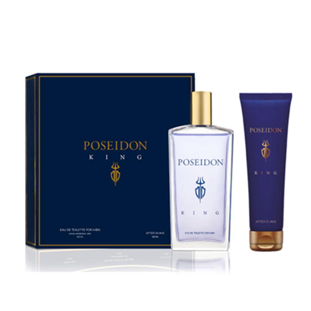 Poseidon Poseidon The King Perfume Eau De Toilette Set Aroma Amaderado Seductor