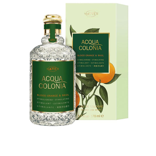 4711 Acqua Colonia Blood Orange & Basil Perfume Eau De Cologne Explosión Cítrica Vibrante