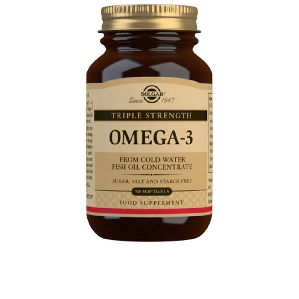 Solgar Cardiovascular Solgar Omega 3 Triple Concentration Complément Alimentaire Cur Sain Esprit Actif