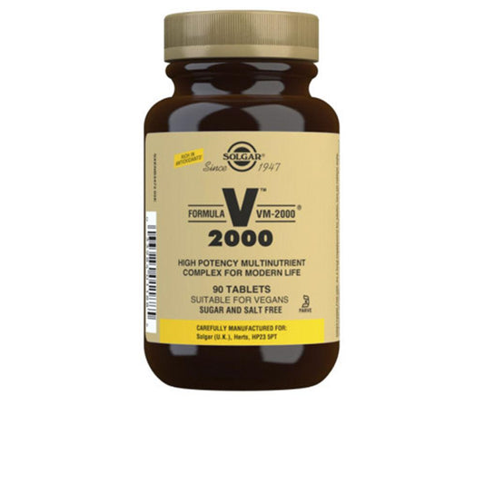 Solgar Refuerzo Inmunitario Solgar Suplemento Alimenticio VM 2000 Combate La Fatiga Naturalmente