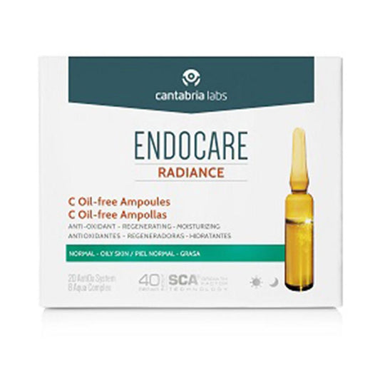 Endocare Endocare Radiance Ampolle Viso Senza Olio Per Pelle Radiante