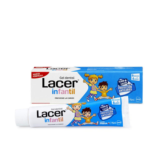 Lacer Lacer Gel Dentífrico Gel Dentale Per Bambini Protegge I Denti