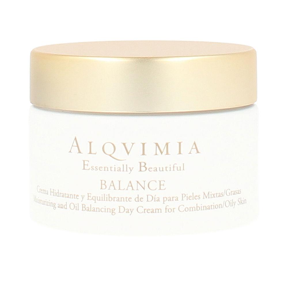 Crème hydratante Alqvimia Essentially Beautiful pour peaux mixtes : nutrition et équilibre