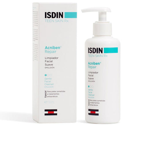 Nettoyant visage doux Isdin Acniben, traitement anti-acné