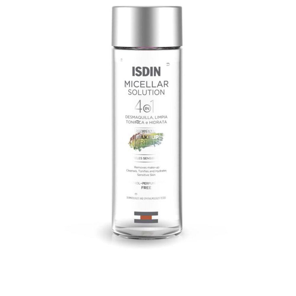 Isdin Micellar Solution Eau Micellaire Nettoyant Visage Makeup Artist Approuvé