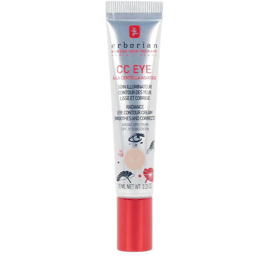 Erborian Cc Eye  La Centella Asiatica Crema Iluminadora Para Contorno De Ojos Hidrata Y Aclara