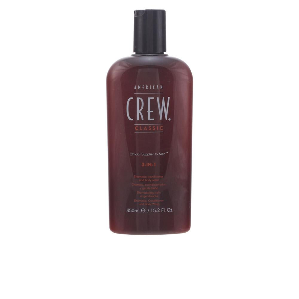 American Crew Cuidado Del Cabello Y Cuerpo Shampoo Acondicionador Y Gel De Ducha Fórmula De Cuidado Natural