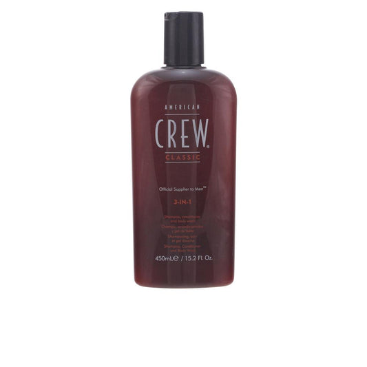 American Crew Cura Capelli E Corpo Shampoo Balsamo E Detergente Per Il Corpo Formula Naturale Efficace