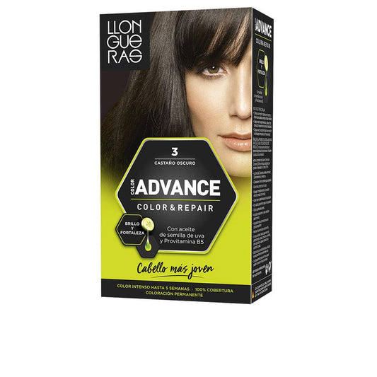 Llongueras Color Advance Tintura Permanente Capelli Copertura Grigi Brillante