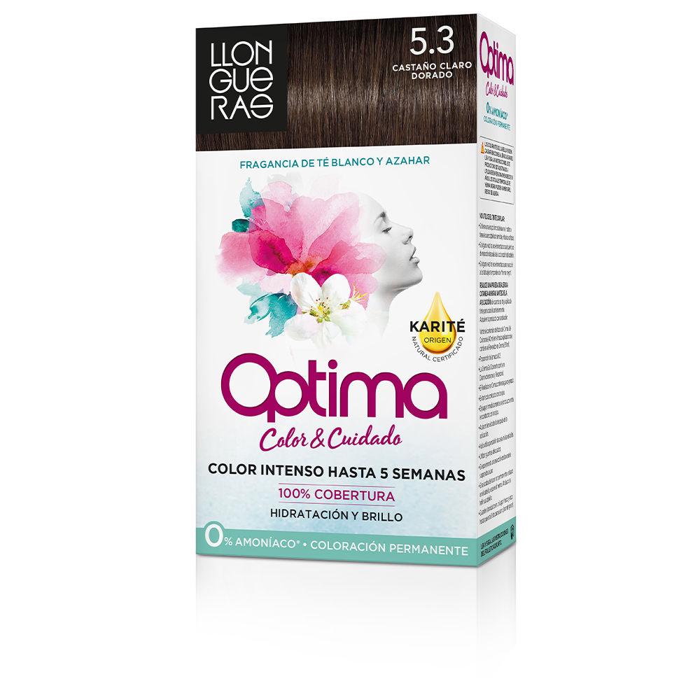 Llongueras Optima Colore Per Capelli Permanente Passion Chocolate Copertura Grigia Superiore