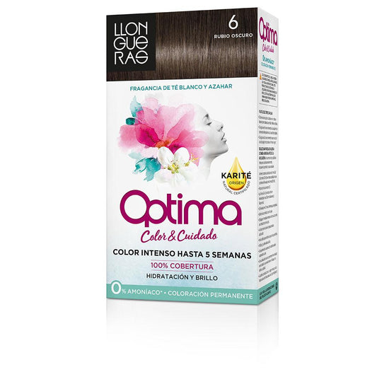 Llongueras Optima Colore Per Capelli Permanente Passion Chocolate Copertura Grigia Superiore