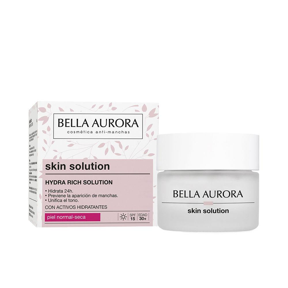 Bella Aurora Hydra Rich Solution Anti-Blemish Moisturizing Face Cream 24 Hour Complete Hydration