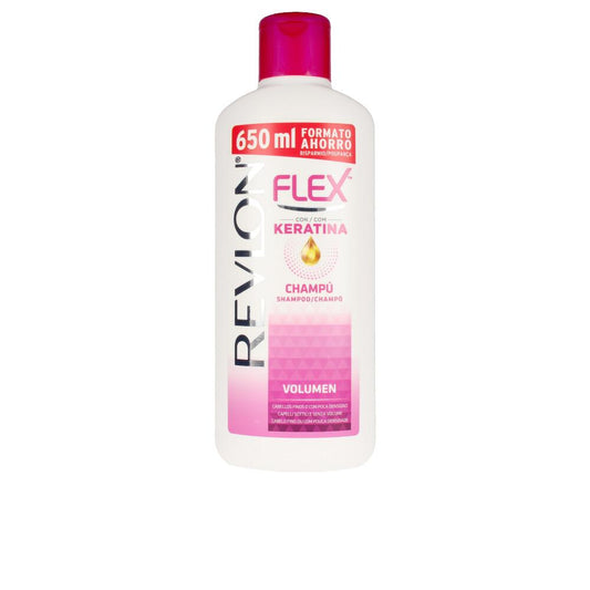 Revlon Mass Market Flex Revlon Shampoo Keratina Per Capelli Sottili Densificante Capelli Pieni E Radianti