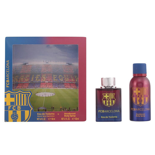 Sporting Brands F.C. Barcelona Set Profumi Eau De Toilette E Deodorante Fresco Naturale