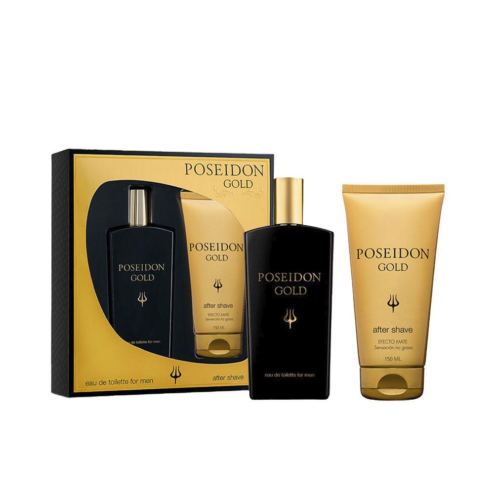 Poseidon Poseidon Gold For Men Profumo Eau De Toilette Set Eleganza Maschile Senza Tempo