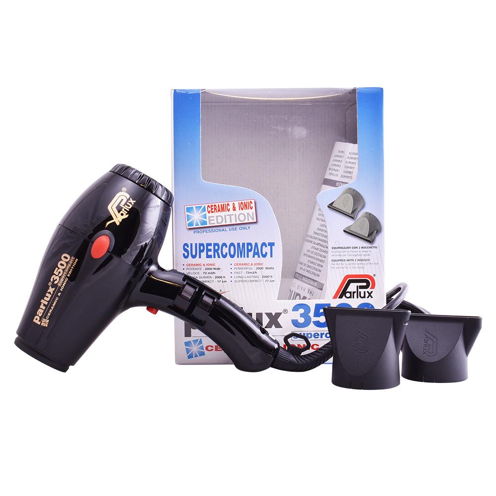 Parlux 3500 Supercompact Secador De Pelo Profesional Tecnología Iónica Avanzada
