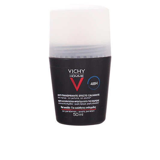 Vichy Vichy Homme Deodorante Roll On Per Pelle Sensibile Protezione 48 Ore