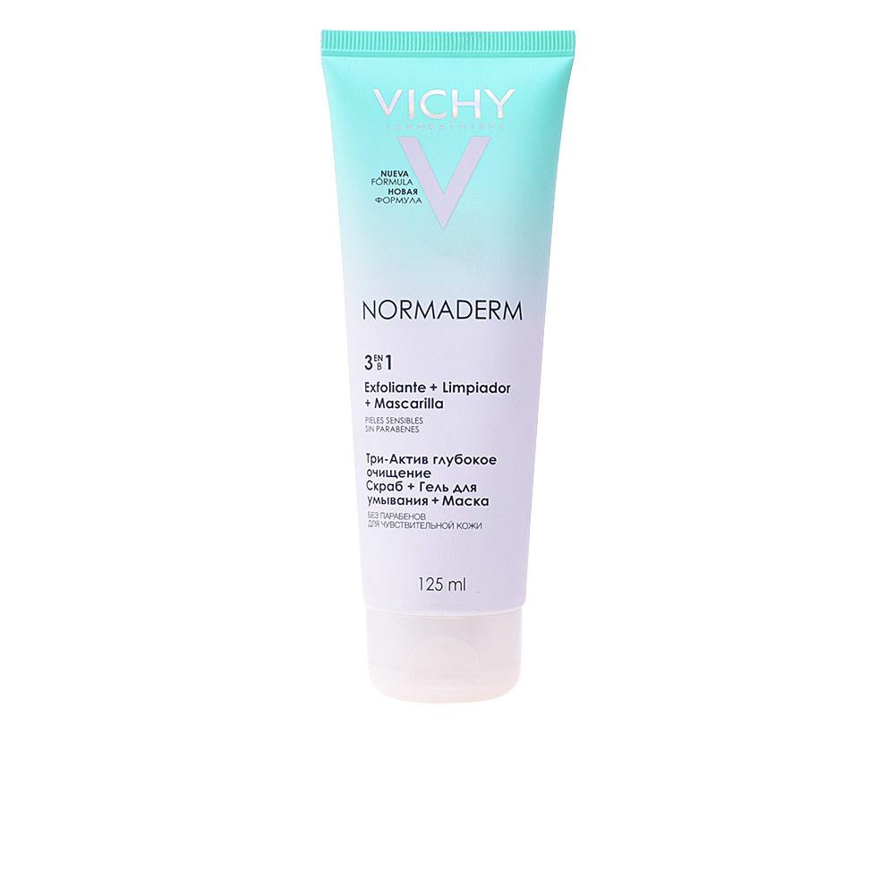 Vichy Normaderm Esfoliante Detergente E Maschera Viso Pelle Perfettamente Purificata