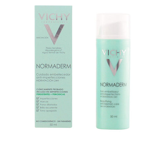 Vichy Normaderm Trattamento Viso Mattificante Controllo Olio Efficace