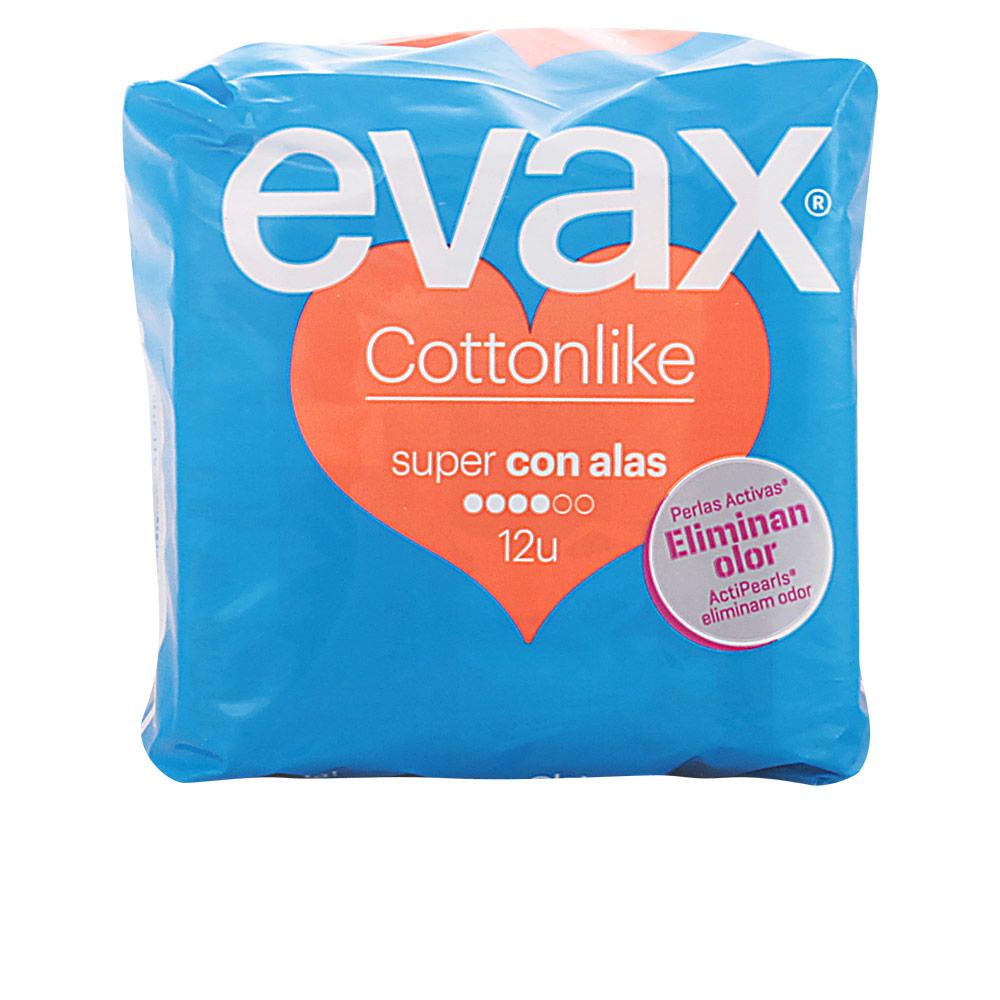 Evax Cottonlike Compresas Higiénicas Con Alas Protección Completa Para Flujo Intenso