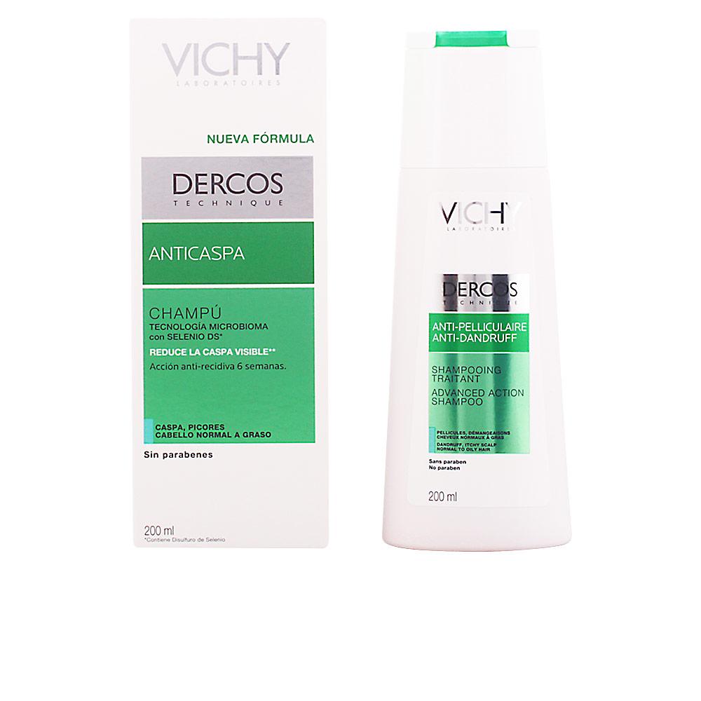Vichy Dercos Shampoo Antipelliculaire Pour Cheveux Gras Cheveux Sans Pellicules