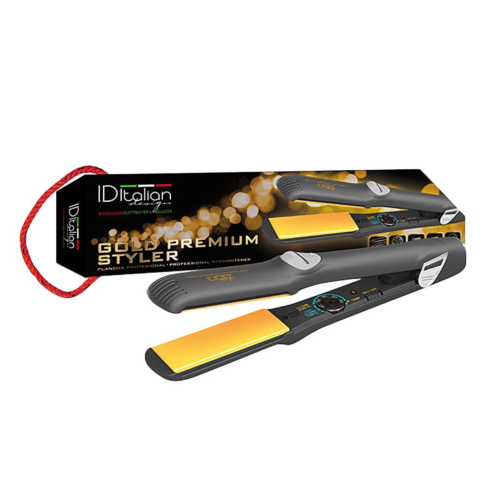 Id Italian Gold Premiun Styler Piastra Per Capelli Ceramica Avanzata