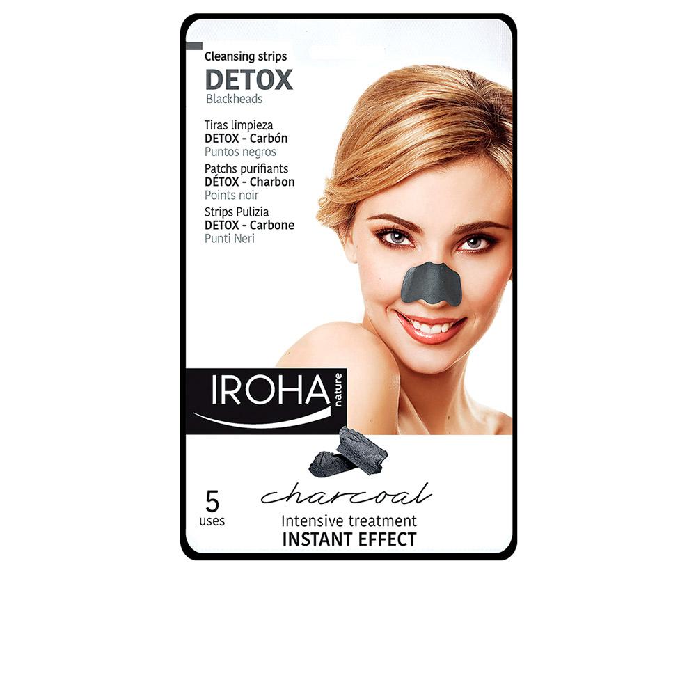 Iroha Detox Charcoal Black Strisce Purificanti Per Il Naso Elimina Punti Neri