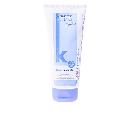 Salerm Keratin Shot Mascarilla Capilar Deep Impact Plus Nutrición Profunda Y Brillo