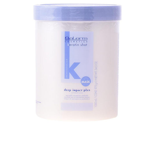 Salerm Keratin Shot Maschera Capelli Deep Impact Plus Capelli Forti E Lucenti