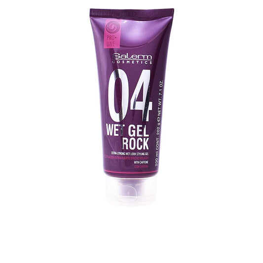 Salerm Wet Gel+ Gel Per Capelli Extra Strong Fissaggio Duraturo Look Bagnato
