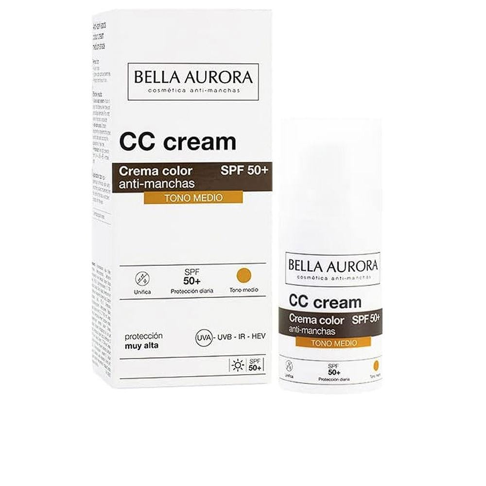 Bella Aurora Cc Cream Bella Aurora Crema Cc Anti Manchas Spf50+ Protección Diaria Efectiva