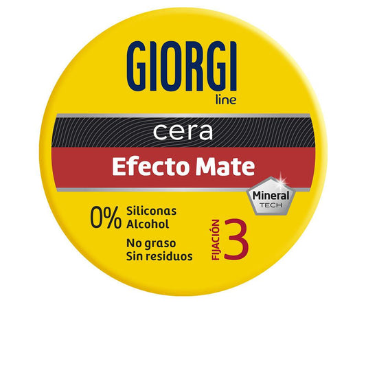 Giorgi Line Fijación Y Textura Cera Matte Effetto Stile Naturale E Dinamico